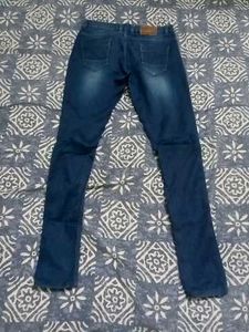 Dark Blue Denim Jeans