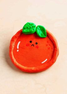 Cute Orange Trinket Dish