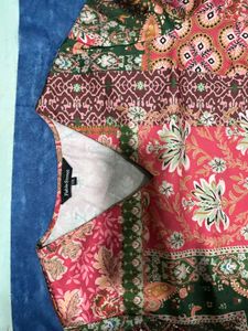 🫰🏻Fablestreet🫰🏻Floral Patchwork Print Straight