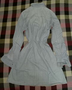 Demin dress korean style