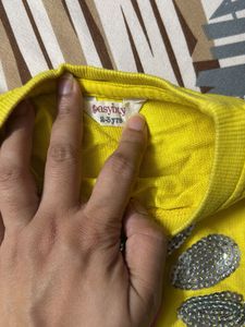 Cute Yellow Flower Sweatshirt