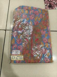 Floral Dress Material New With Tags