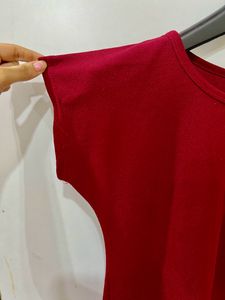 Maroon Top - Size S