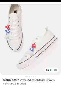 Kook N Keech White Sneakers