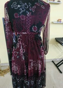 Floral Print Maxi Dress