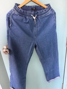 Mom jeans for women dark blue