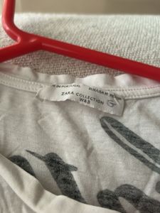 Zara Je t&#39;aime Graphic Tee