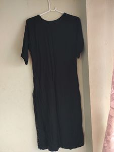 Black Shimmery Kurti