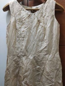 Golden Sleeveless Dress