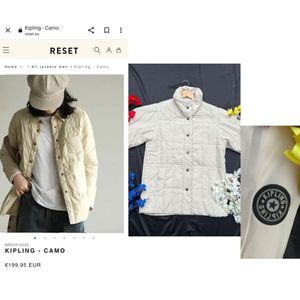 Kipling Camo Quilted Jacket