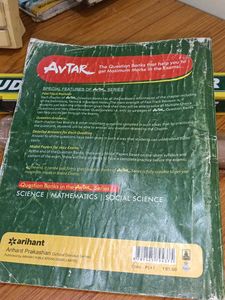 Avtar Social Science - Class 10 and book cover fre