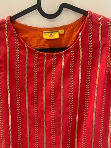 Ateesa Brand Xs Size Festive Kurti