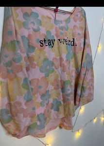 Peach Crop Top