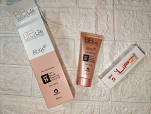Bblite Skin Whitening Anti Aging Cream + Lipbalm
