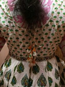 FullFlare AnarkaliKurti with a BeautifulBoho Prin