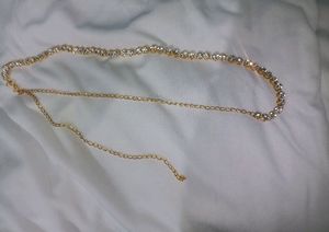 Golden Stone Embellished Waist Band