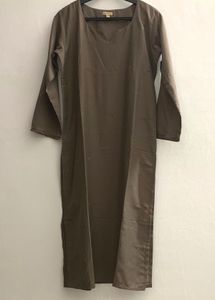 Elegant Brown Kurta Set