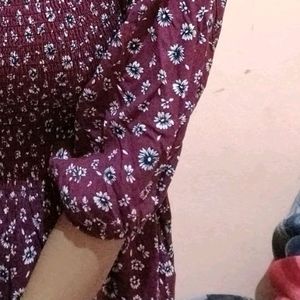 floral print dress or one-piece