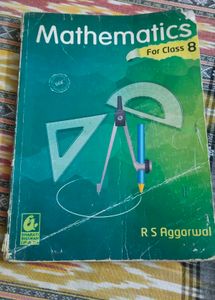 Class 8 Maths Rs Aggarwal Book