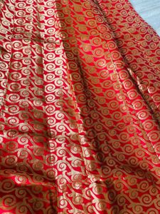 Red Banarasi Ghaghra