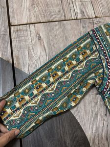 Boho Print Midi Dress