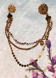 Saree Blouse Necklace with Chains