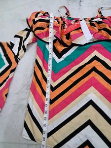 Cold shoulder top With Bell Sleeves