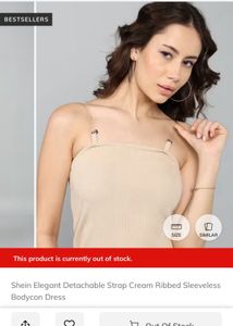 Elegant Nude Slip Dress