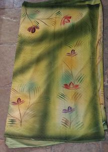 Green Designer Saree