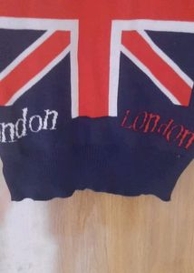 Navy Blue Sweatshirt for Women