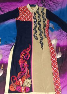 Elegant Embroidered Indian Kurti