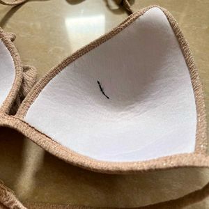 Padded Tie Up Bikini Top