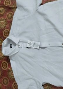 Men's White Casual Shirt