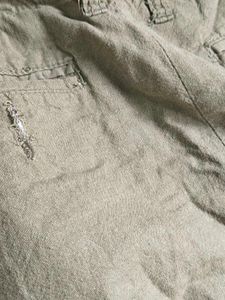 Olive Green Casual Pants
