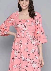 Floral Pink Dress