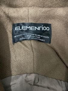 Sleeves Dark Fawn Stylish Coat