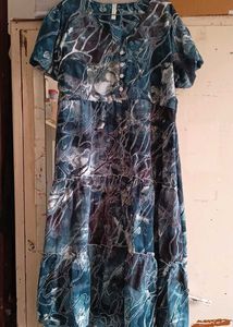 Patterned Maxi Dress