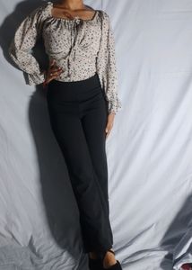 Price Drop!!!! Korean Style Square Neck Crop Top F