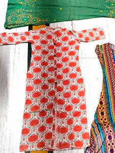 COMBO OF ANARKALI AND STRAIGHT KURTA
