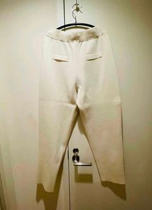Cream Knit Pants
