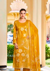 Floral Print Salwar Kameez Suit