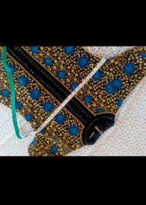 party wear kurta in woollen stuff