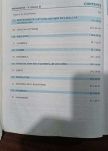 Mathematics Class XI Vol 2