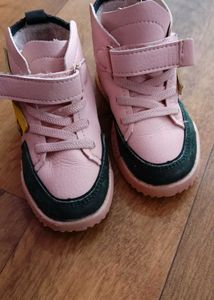 Girls' Pink High top Sneakers