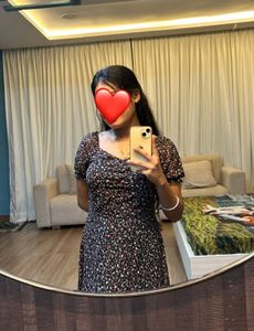 Floral Print Georgette Maxi Dress