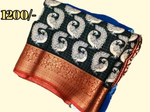 Elegant Kalamkaari  Saree