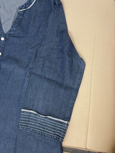 Denim Look Kurta