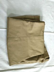 Beige Casual Pants
