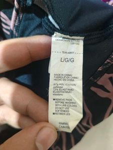 Under Armour Printed Sports Bra Size L