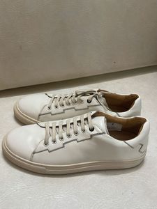 White Leather Sneakers